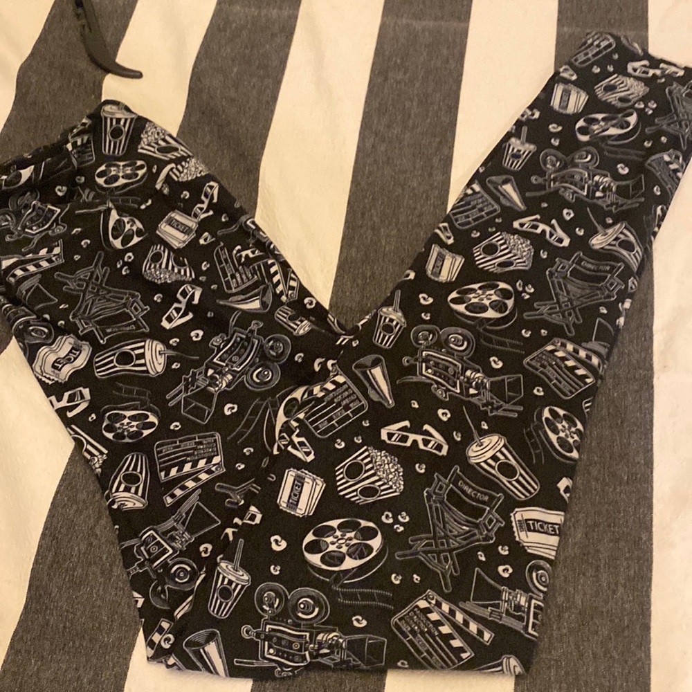 Woman’s leggings movie theme